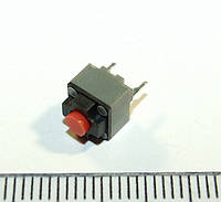 B066 6,2x6,2x7.3 мм Тактовая кнопка тихая Silent Mute Button для мыши фонарика Mute Button Light Touch Mouse