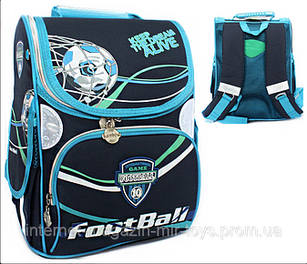 Ранець каркасний шкільний ортопедичний Rainbow *Alive Fottball* 8-509 ж, фото 1