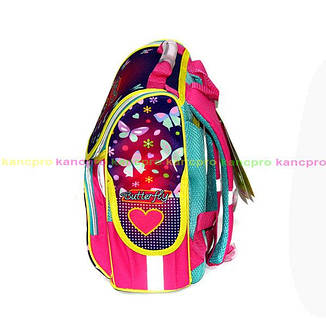 Ранець каркасний шкільний ортопедичний Rainbow * Butterfly* 8-504 ж, фото 3