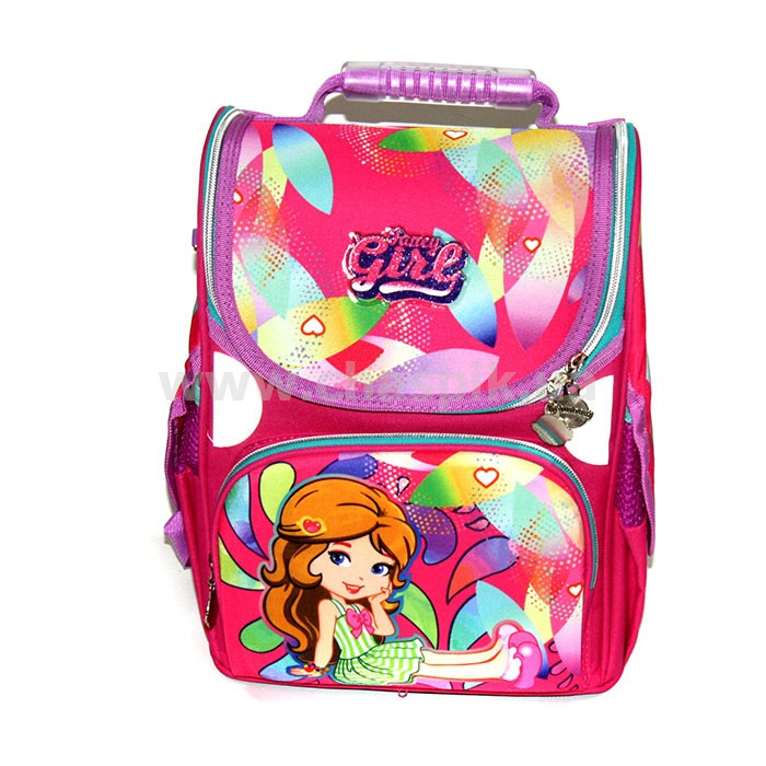 Ранець каркасний шкільний ортопедичний Rainbow *Fansy Girl* 8-500 ж