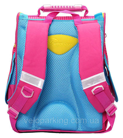 Ранець каркасний шкільний ортопедичний Rainbow *Owl* 8-507 ж, фото 2