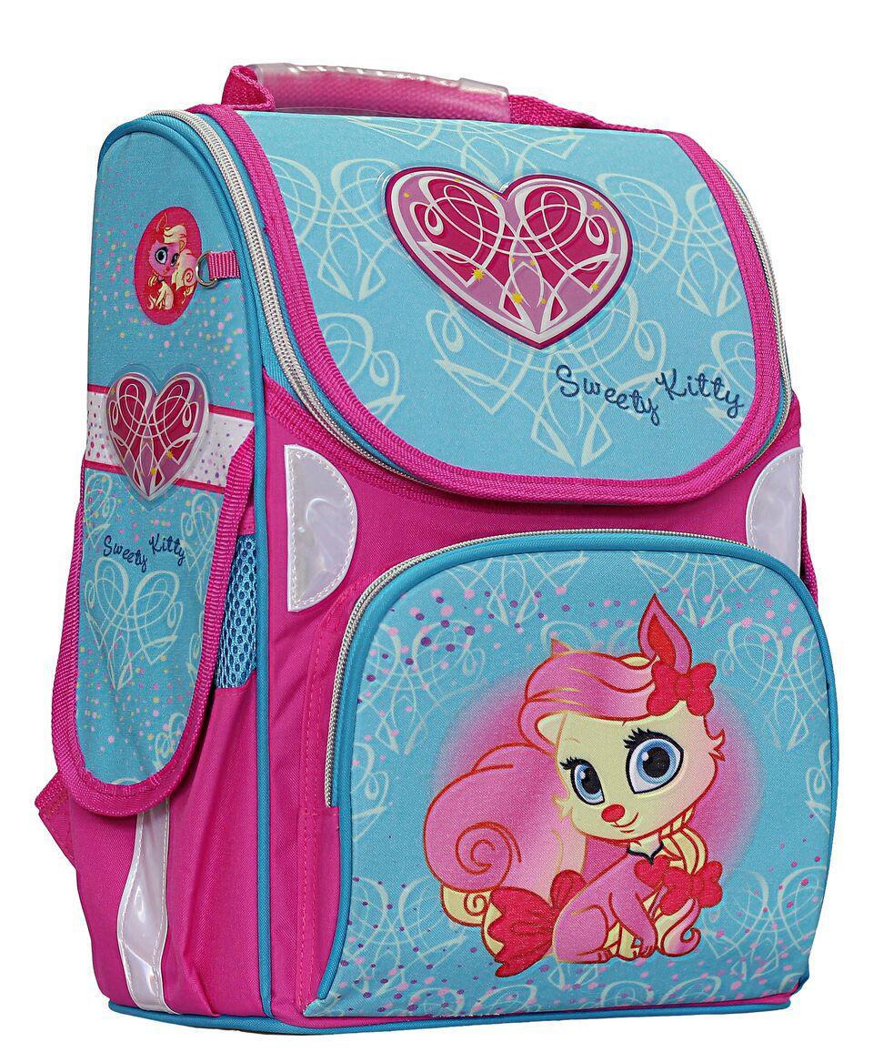 Ранець каркасний шкільний ортопедичний Rainbow *Pretty Kitty* 8-508 ж