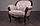 М'яке крісло в стилі Рококо "Ніка" від виробника, м'які меблі стиль Бароко, французький стиль, класика, фото 5