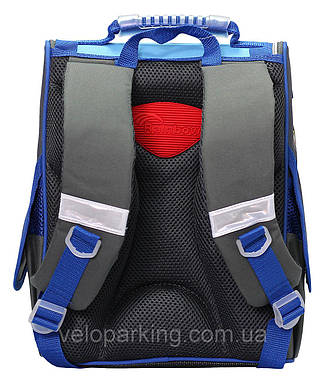 Ранець каркасний шкільний ортопедичний Rainbow *Racingl* 8-515 ж, фото 3