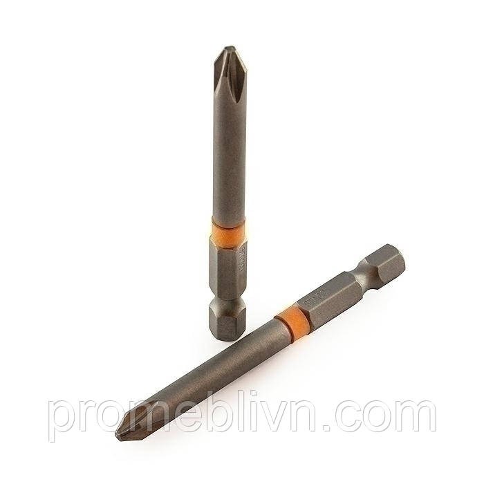 Біти 1/4" PH2 х 70мм, 2 шт. STACO