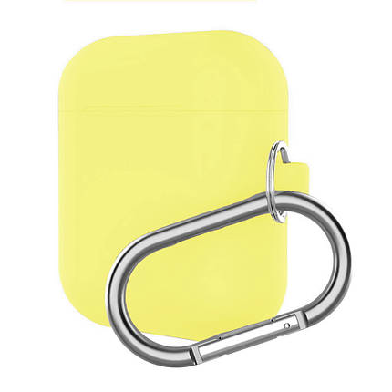 Чехол кейс Alitek для Apple AirPods Silicone Case Yellow, фото 2