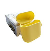 Чехол кейс Alitek для Apple AirPods Silicone Case Yellow, фото 2