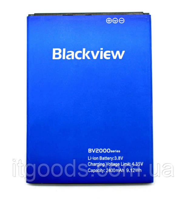 Оригінальний акумулятор ( АКБ / батарея ) для Blackview BV2000 | BV2000s 2400mAh