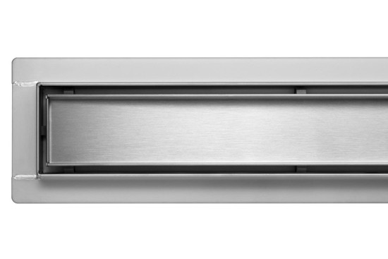 Трап підлоговий для душу з нержавіючої сталі "MADEIRA" 50 Х 7 Х 5.2 см FALA 75362 (Польща), фото 1