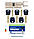 Циліндр замка MUL-T-LOCK INTEGRATOR CAM30 5 KEY ключ/тумблер, колір нікель-сатин, фото 7