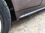 Накладки на пороги в стилі AMG-2 на Mercedes W124 (купе), фото 2