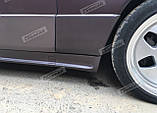 Накладки на пороги в стилі AMG-2 на Mercedes W124 (купе), фото 3