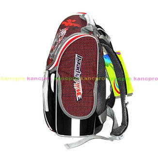 Ранець каркасний шкільний ортопедичний Rainbow *Wild speed* 8-516 ж, фото 2