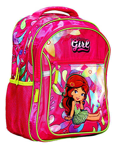 Ранець каркасний шкільний ортопедичний Jacuard Rainbow 8-518 ж, фото 1