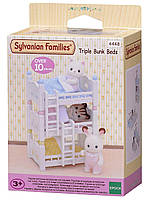 Сильваниан Фемелис Трехъярусная кровать Sylvanian Families Triple Bunk Beds