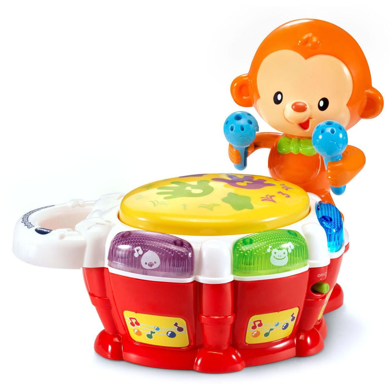 VTech мавпа і барабан VTech Baby Beats Monkey Drum, фото 1