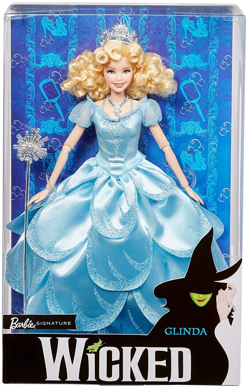 Лялька Барбі Глинда з тіарою Barbie Wicked Glinda Doll Bubble Dress Tiara