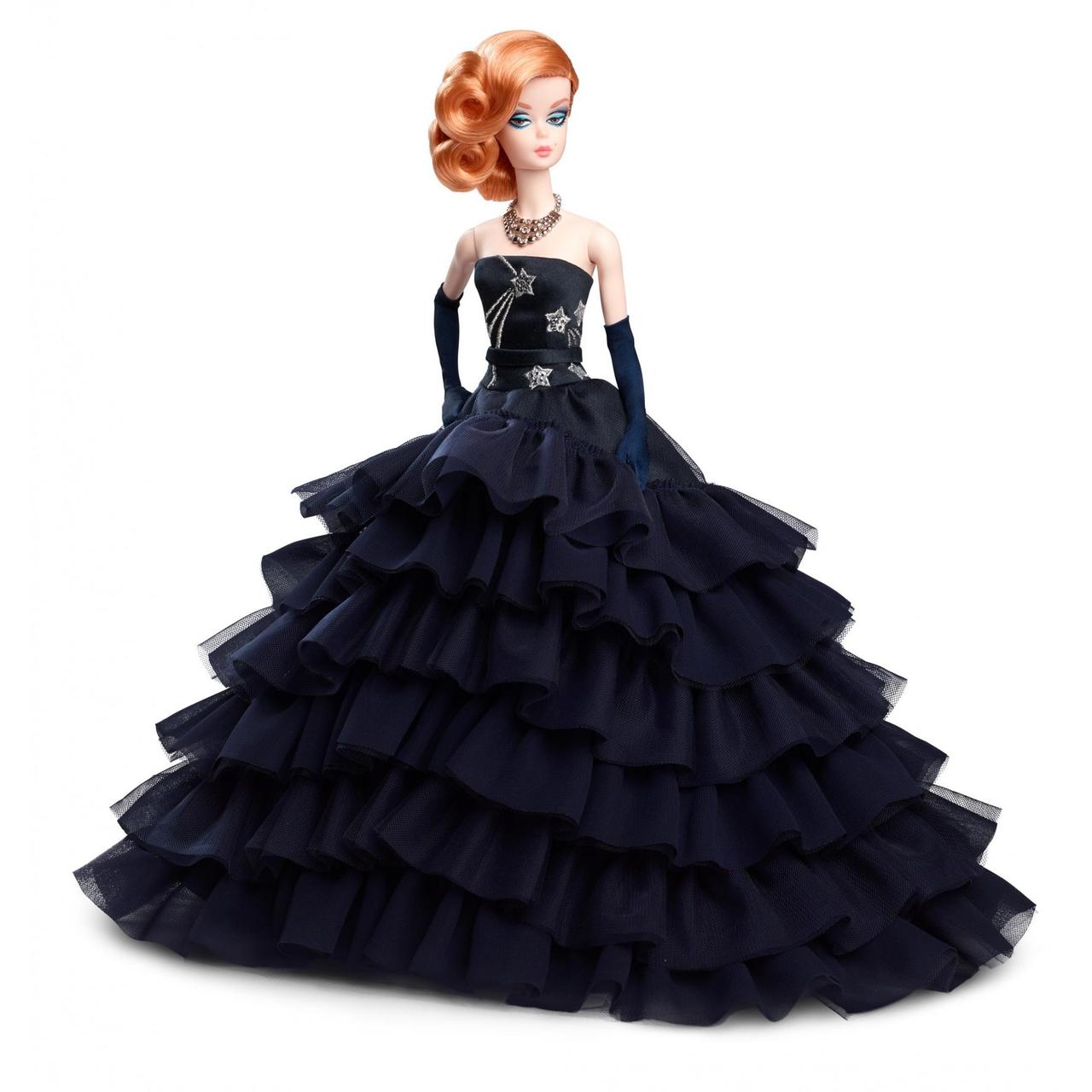 Лялька Barbie Midnight Glamour Silkstone Барбі Силкстоун получночный Гламур