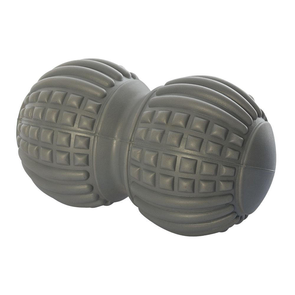 М'яч масажний (подвійний, арахіс), Сірий MS 2481G