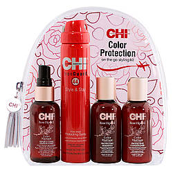 Дорожній набір для фарбованого волосся CHI Rose Hip Color Protection Kit