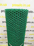Сітка садова, пластикова, клітинка "Ромб" 20х20мм, 0,5х30м, фото 2