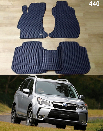 Килимки ЄВА в салон Subaru Forester '13-18, фото 2