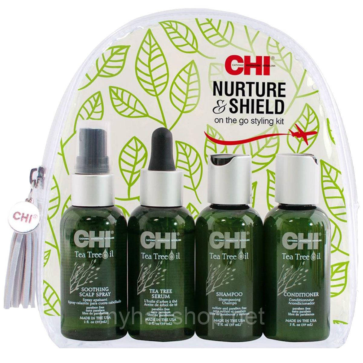  Дорожній набір Чайне дерево CHI Tea Tree Nurture & Shield Kit