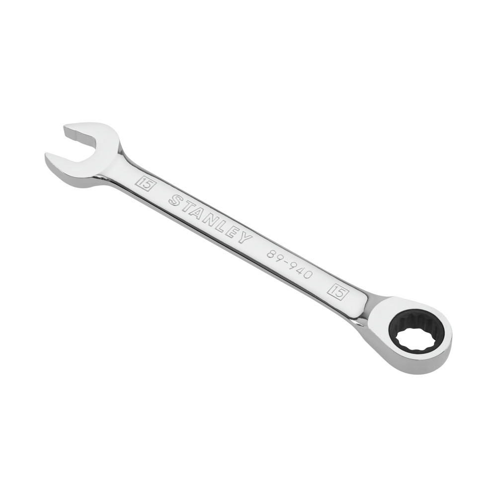Ключ гайковий комбінований Gear Wrench MaxiDrive Plus 15мм Stanley (4-89-940) |Ключ гайковий
