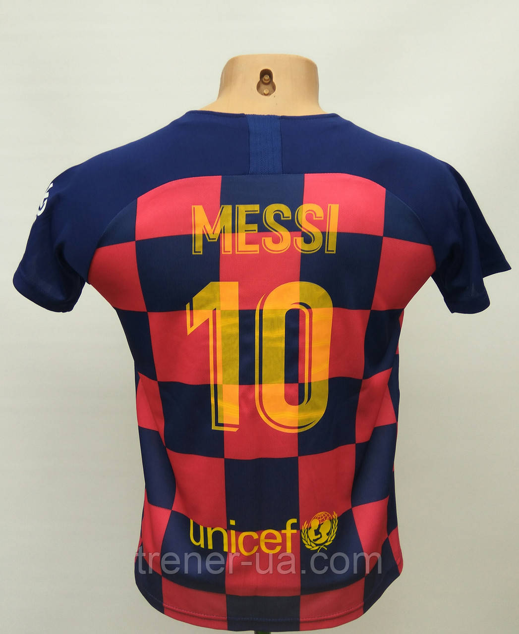Футбольна форма дитяча Barcelona в стилі Nike Messi сезон 2019-20