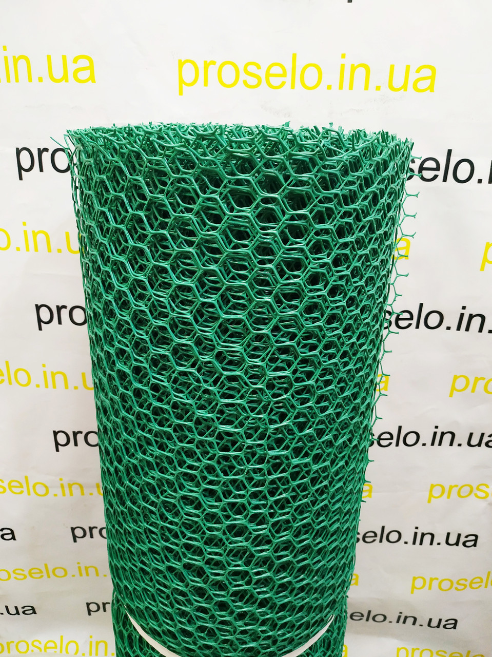 Сітка садова, пластикова, комірка "Ромб" 1.50х30 м, комірка 20х20мм