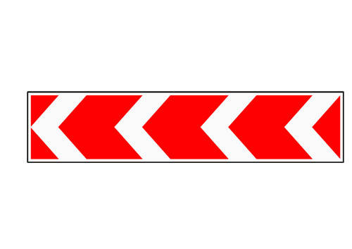 Знак дорожный "1.4.2. Напрямок повороту ", фото 2