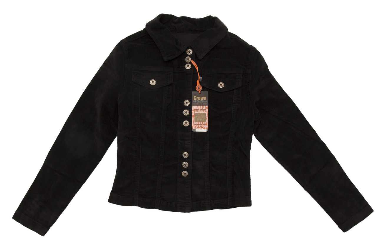 Жіноча куртка вельветова Crown Jeans модель 407 (KDF SYH)