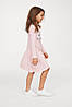 Плаття рожеве Зайчика і біле в горошок довгий рукав H&M р. 92, 110/116, 122/128, 134/140, фото 3