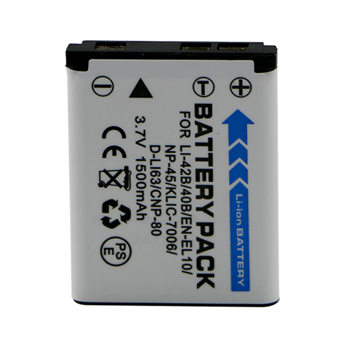 Aкумулятор для Olympus Li-42B / Li-40B, Nikon EN-EL10, Fuji NP-45, Casio NP-80 / NP-82 — Alitek 1500 mAh