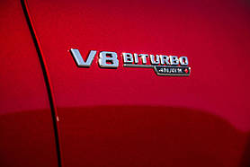 Емблема (шильдик) Biturbo 4matic+ Mercedes-Benz Нова Оригінальна