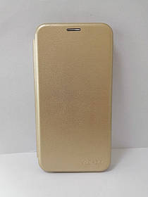 Чехол книжка Aspor для Samsung Galaxy A7 2018 A750 Gold
