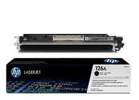Заправка картриджа HP CE310А (№126A) black для принтера HP COLOR LJ Pro 100, M175a, M275a, CP1025