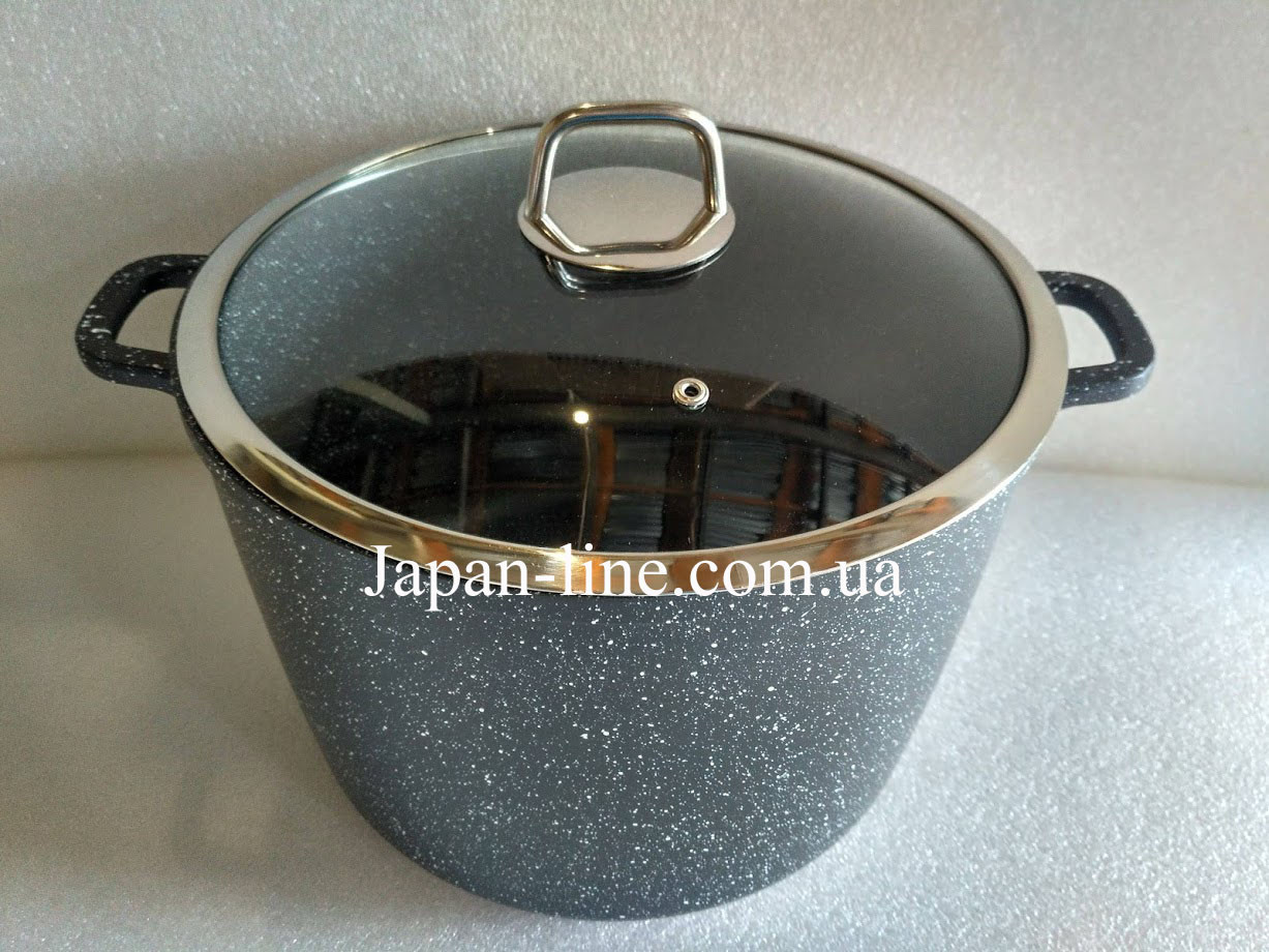 Каструля Bohmann BH 7350-26 MRB 26 см 5 л. мармур