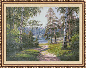 Солнечный день 1003 Набір для вишивання хрестиком фірма Юнона