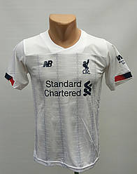 Футбольна форма дитяча в стилі New Balance Liverpool сезон 2020 біла