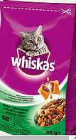 Сухой корм для кошек Whiskas (Вискас) с говядиной, 14 кг