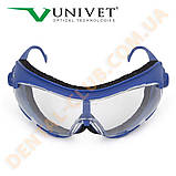 Окуляри захисні Univet 543 (Юнівет), ударостійкі/ незапітніваючі, для зубних техніків, Італія, фото 3