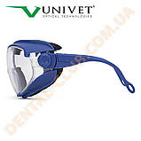 Окуляри захисні Univet 543 (Юнівет), ударостійкі/ незапітніваючі, для зубних техніків, Італія, фото 4