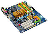 Плата s775 GIGABYTE GA-P35C-DS3R на DDR3 /DDR2 COMBO P35 Розуміє 8GB DDR2 +БУДЬ-які 2-4 ЯДРА ПРОЦЫ 775 XEON,QUAD, фото 4