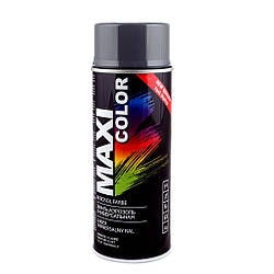 Аерозольна фарба Maxi Color RAL 7016 Антрацитово-сірий 400 мл