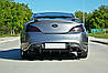 Елерон Hyundai Genesis Coupe (09-12) тюнінг сплітер заднього бампера, фото 4