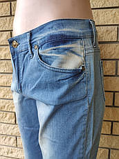 Джинси унісекс котонові стрейчеві, великі розміри DENIM, Туреччина, фото 4