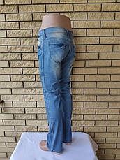 Джинси унісекс котонові стрейчеві, великі розміри DENIM, Туреччина, фото 5