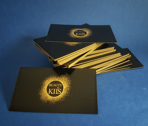 Візитки ручної роботи мінімалізм (комплект 100 шт), фото 2