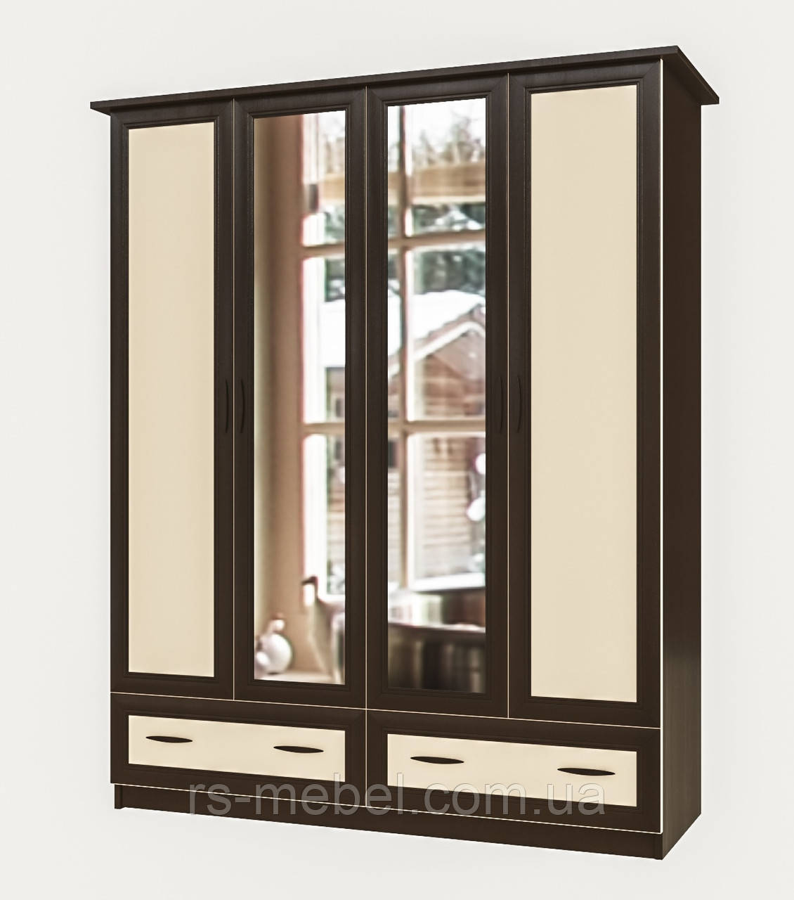 Шафа 4Д "Соня - венге" (Світ Меблів), фото 1